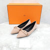 HERMES バレリーナフラット 38 4706 163157715 [P]