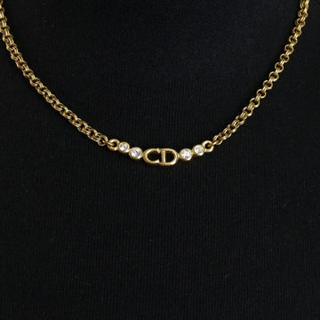 DIOR CDロゴクリスタルネックレス aa56250 152317010 [P]