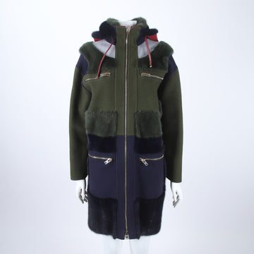 VALENTINO ヴァレンティノ カシミアミンクコート 123263