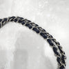 CHANEL Classic Large Caviar Flap Bag Navy Silver 9109 163156006 [P]