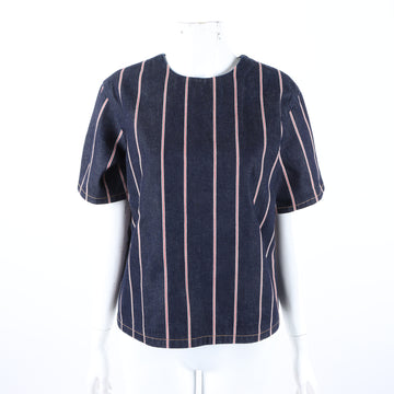 Alexander Wang T-Line Short Sleeve Denim 123167
