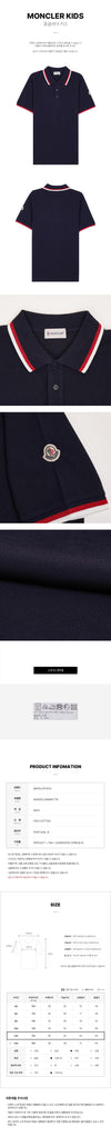 MONCLER Polo-Shirt mit 3-Farben-Trimm 159472507 [P]