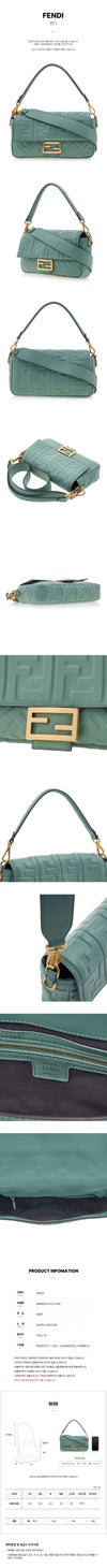 Fendi Napa Baguette Shoulder Bag 39165748 [P]