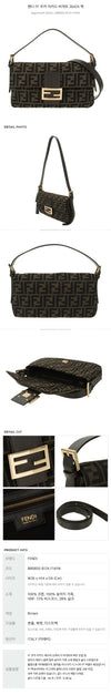 FENDI Jacquard Baguette 26424 Tasche 162250936 [P]