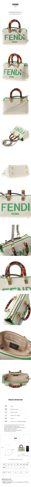Fendi By the Way Canvas Tote Bag 76415798 [P]