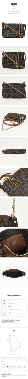 FENDI バゲットポーチクラッチバッグ 159403736 [P]