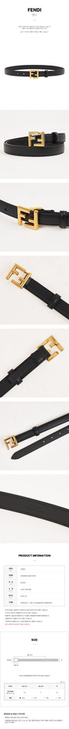 FENDI 8C0648 AAIW F04TX SS26 レディース FF ベルト 160534507 [P]