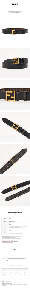 FENDI Reversibler Gürtel 155942206 [P]