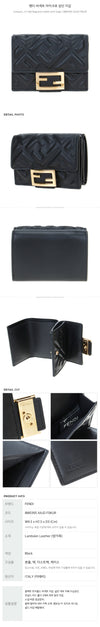 Fendi Baguette Micro Tri-Fold Wallet 72788538 [P]