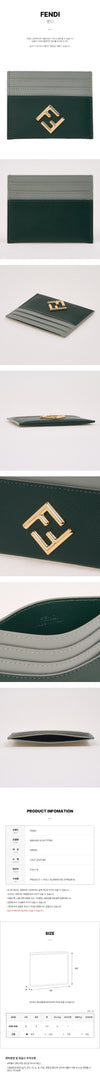 Fendi Women's FF Diamond Card Wallet 152801383 [P]