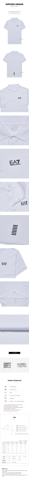 EA7 ARMANI Stretch Polo-Shirt für Herren 132699202 [P]