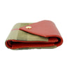 BURBERRY Damentasche 80730861 Lila Rot Canvas Leder 76252734 [P]