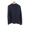 Chrome Hearts Men's Leather Cross Patch Sweatshirt Navy 162251566 [P]