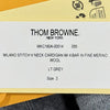 THOM BROWNE Schräge 4-Streifen Milano-Stich Wollcardigan Hellgrau (MKC160A 00014 055) 139893090 [P]