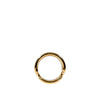 Hermes Olymp Ring Metal Medium Yellow Gold Etoupe H500058FC37 157403461 [P]