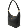 PRADA Hobo Schultertasche aus Vitello Dino Schwarz 158202284 [P]