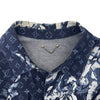LOUIS VUITTON Monogram Flower Printed Denim Trucker Jacket 52 1AF751 159082103 [P]