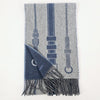 Hermes Cashmere Scarf Sangles Equestres 05 161318937 [P]