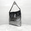 CHANEL 22 Bag Klein Lammleder Ombre Schwarz Innenchip AS3260 10040 11263365 [P]