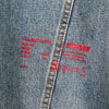 Heron Preston CTNMB Patch Embroidered Oversized Denim Jacket Blue XS 141874789 [P]