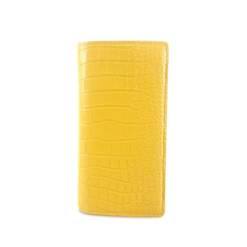 LOUIS VUITTON エキゾチック アリゲーター ワニ ブラッザ ロングウォレット 9548 134199278 [P]