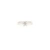 CARTIER Platin 1895 Solitär 0,30 Karat Diamant Ehering - Größe 8 aa49834 152895645 [P]