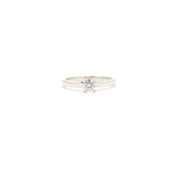 CARTIER Platin 1895 Solitär 0,30 Karat Diamant Ehering - Größe 8 aa49834 152895645 [P]
