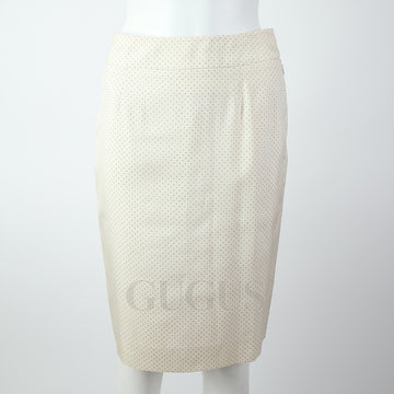 SAINT LAURENT Silk Skirt 123143