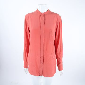 Hermes Silk Long Sleeve Blouse 123106 [P]