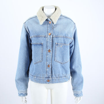 ISABEL MARANT イザベルマラン エトワール フェイクファー デニムジャケット 123032 [P]