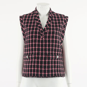 MAJE Tweed-Weste 123018