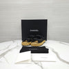 CHANEL Mesh-Velcro-Raffia-Sandalen Schwarz 35 G38945 10049 12992129 [P]