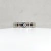 TIFFANY & CO Diamant 1P Together Doppel Milgrain Band Ring Platin 4.5 3360498 [P]