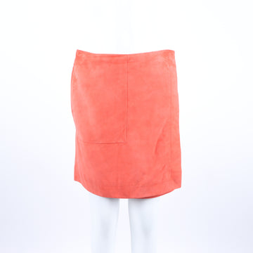 HERMES Hermès Wildleder Wickelrock 122953