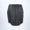 SAINT LAURENT Leather Skirt 122903 [P]