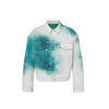Louis Vuitton Spray Denim Jacket Multicolor 1AAVCK 121368097 [P]