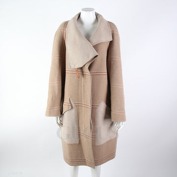 HERMES エルメス カシミア コート 122725