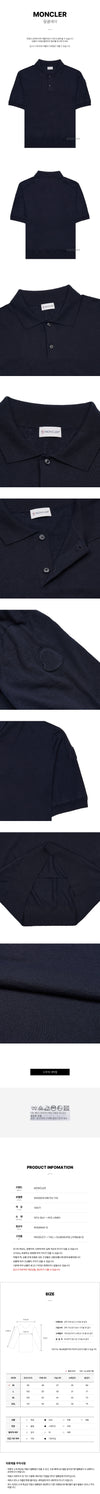Moncler Men's Logo Patch Polo T-Shirt 136455194 [P]