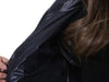 MONCLER Volumenkragen gepolsterter Damen Strickjacke mit Logo-Patch/9B00024 M1131_093 105398207 [P]