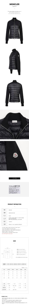 Moncler Women’s Padded Wool Zip-Up Cardigan 159728974 [P]