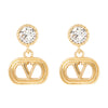 Valentino Oval Earring 9W2J0AI4YCW 9MN 159662627 [P]