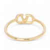 Valentino V Logo Signature Women's Ring 159662883 [P]