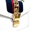 Gucci Ophidia Sylvie Top Handle Two-Way Tote Shoulder Bag Mini White 470270 158667656 [P]