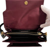 Marni Trunk Saffiano Nylon Shoulder Crossbody Bag Burgundy Medium 158667659 [P]