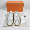 HERMES Jet Sneaker Herren Sport Schuhe Grau H242925ZHGT415 157200565 [P]