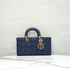 Dior Lady Joy Medium Bag Ocean Blue M0540ONGE 10377 163154653 [P]