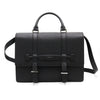 Gucci Black Leather Silver Tone Logo Medium Buckle Men's Briefcase Tote Bag and Shoulder Bag 794911 152892903 [P]