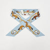 HERMES トゥルフィー リボン スカーフ H061144S 160785848 [P]