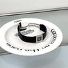 CHANEL Matelassé Schwarz Quarz Uhr 4VCHC33427 78696625 [P]
