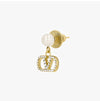 Valentino Crystal Pearl Drop Earrings 161768664 [P]